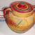 MCM Haeger Pottery set, pair of antique painted bowls, Space Age bank 16 thumbnail