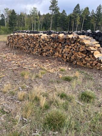 Dry, Split Pine Firewood 1