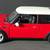 Red Mini Cooper Diecast Toy Car 1:24 Scale, Doors Open, 5 7/8" x 3" 9 thumbnail