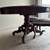 Small solid mahagony Biedermeier Austrian dining set with 4 Chairs 9 thumbnail