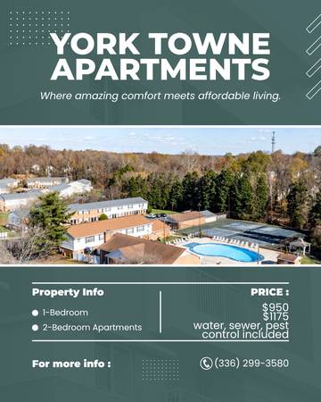 $1,175 / 2br - Clean, Serene & Everything in Between 🪷 (Greensboro, NC)64027272810241120
