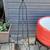 Wrought Iron 48" Square Flower Trellis Finial Topiary Garden Decor 3 thumbnail