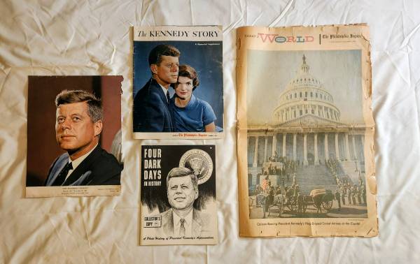 MAKE OFFER - Kennedy Newspaper Bundle - RFK Shot/Dies + JFK Funeral 1