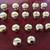 17 Very Nice Solid Brass Cabinet Knobs / With Mounting Screws 1 thumbnail
