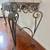 Entryway Marble + Glass Table 3 thumbnail