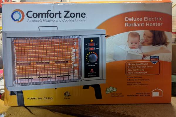 2-Electric Space Heaters 1