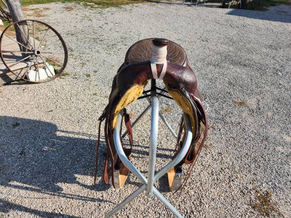 15" Corriente Ranch Cutting Saddle 1