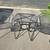 Vintage black metal 3 piece bistro set. Perfect for a patio / balcony 6 thumbnail