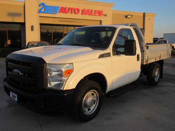 2012 FORD F250 SUPER DUTY XL FLAT BED STOCK#6197 - $15,995 (2WIN AUTO SALES)63619522843393120
