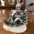 Thomas Kinkade - Painter of Light - Sunday Evening Sleigh Ride - Village Piece 2 thumbnail