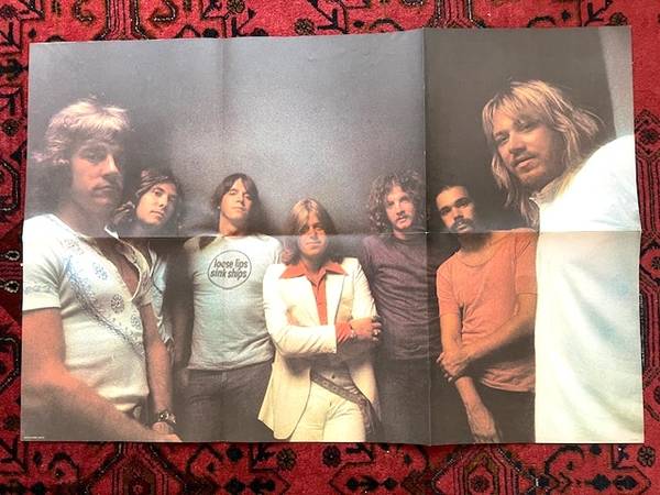 CHICAGO Live at Carnegie Hall 1971 LP Insert Poster A 1