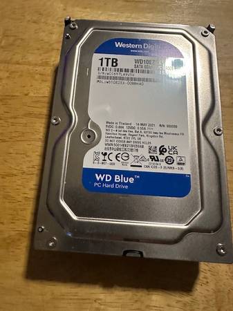 1TB Western Digital HD 1
