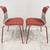 MCM Rust Orange Shell Accent Chairs BRAND NEW 3 thumbnail