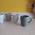 Elama Assorted Gray Mugs, Set Of 5, 12 Oz. 3 thumbnail