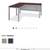 5' X 5' OFFICE DESK W/ FILE CABINET 5 thumbnail