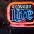 CERVEZA LITE NEON BEER SIGN 3 thumbnail