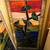 “Sundown” Stained Glass Window 3 large panels (Can Deliver) 2 thumbnail