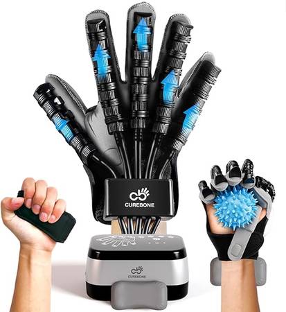 Rehabilitation Robot Gloves, Hand Strengthening Device #3722 1