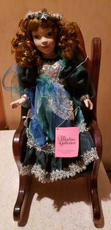 Doll with Rocking Chair (Paradise Galleries) 1