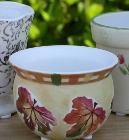 New Set of 3 Tealight Candle Holders by Jackel - Autumn Leaves design‏ 1