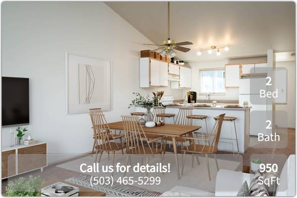 $1,700 / 2br - 950ft2 - Bright and beautiful 2 bed / 2 bath! Don't wait to call us home! (Fairview)63842024241153121