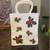 Vintage Lefton Ceramic Christmas Shopping bag Holly Berries Pattern 1 thumbnail