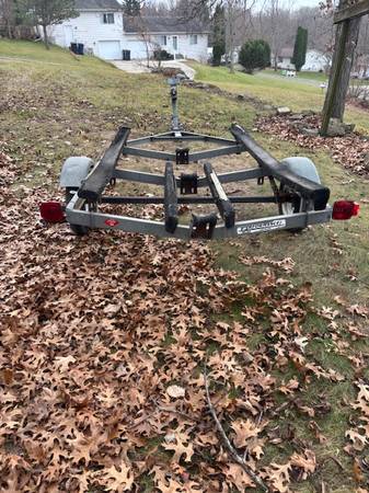 Galvanized boat trailer 1