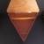 Vintage Triangle Italian Wood Reuge Inlaid Table 3 thumbnail