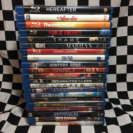 Blu-Ray Lot $3.00 Each 1