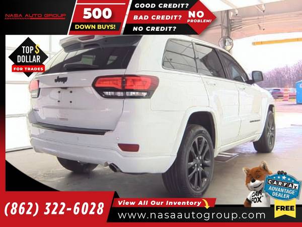 2018 Jeep Grand Cherokee Altitude 4x4 4 x 4 4-x-4 Ltd Avail - $13,863 (The price in this ad is the downpayment)63470771280129123