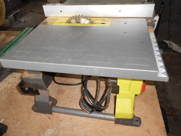 sierra de mesa ryobi 8 1/4 - $80 (Bellingham)63435874614785121
