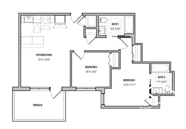 $2,573 / 2br - 2 dormitorios 2 baños en PRIME Edgewater! Estacionamiento en garaje | En unidad | Aire acondicionado central (Edgewater)63918413086978122