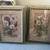 Set of 2 Floral Flowers Vases 24.75” x 32.75” Wall Pictures FENTON MI 1 thumbnail