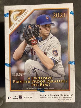 2021 Topps Gallery Blaster Box w/ 4 Printer Proofs + Factory Sealed! 1