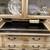 Mid-century modern French country Style antique painted Breakfront Cur 3 thumbnail
