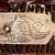 Wicker Rattan Trunk Chinoiserie Style Brass Hardware 9 thumbnail