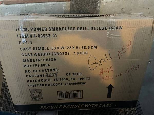 Power Smokeless Grill Deluxe 1