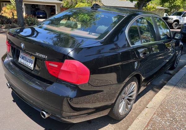 2011 BMW 335i Black color Low mileage - $8,800 (los gatos)63617120523651123