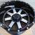 5 NEW 20X12 Gloss Black Machined Face *6LUG* *FORD*CHEVY*TOYOTA*-44MM* 8 thumbnail