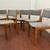 Six Danish Modern Teak Dining Chairs 2 thumbnail