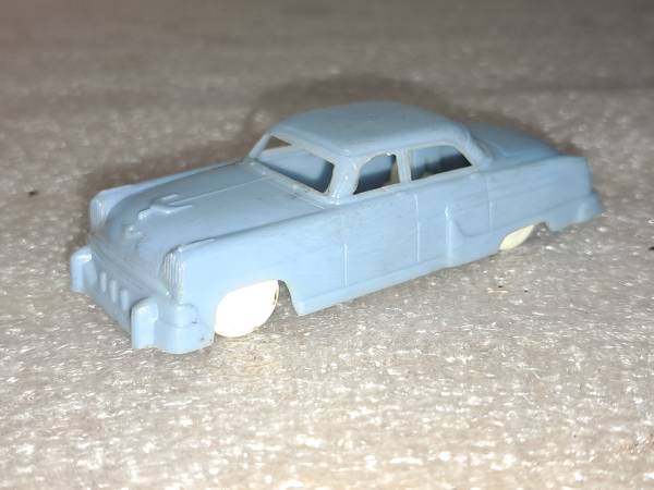 Vintage Blue Plasticville Car 1