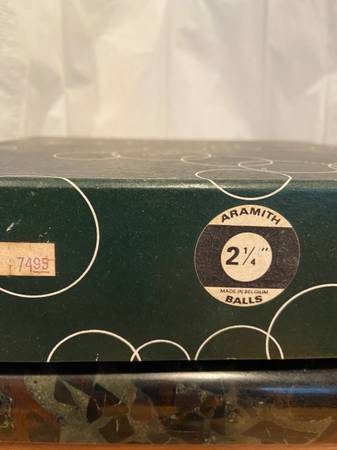 Vintage Aramith Pool Balls from Belgium 1