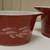 2 PYREX Autumn Harvest Baking Casserole Mixing 1970’s VTG 2 thumbnail