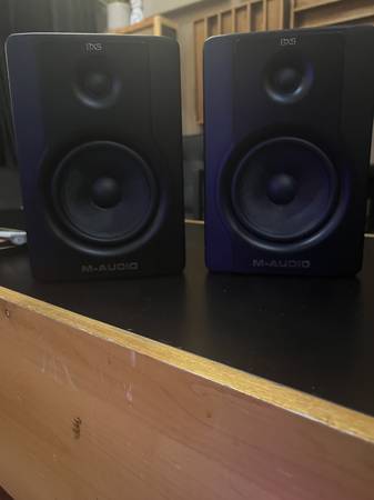 M-Audio BX5 Studio Monitors (pair) - USED 1