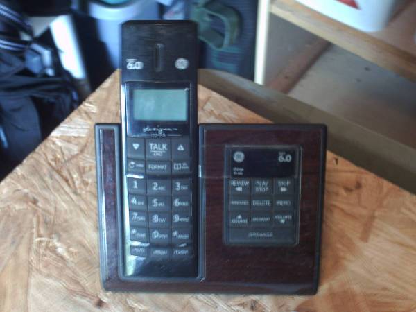 Phone cordless with answer machine 1