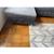 Skyler Furniture Verso Mini LAF Sectional Sofa Couch in Gray Velour 5 thumbnail
