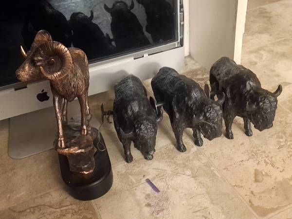 Bison Wall Decor 1