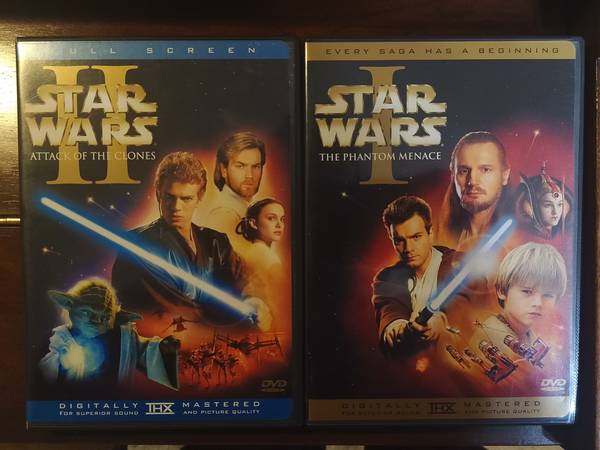 Star Wars Episodes 1 & 2 - Great Condition & Value! 1