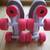 *Roller Derby Fire Star Size 3 Girl Roller Skates Pink White $20 4 thumbnail