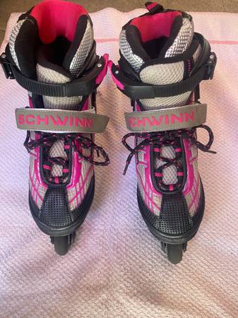 SCHWINN ABEC-5 INLINE SKATES ROLLER BLADES ADJUSTABLE SIZE 5-8 1